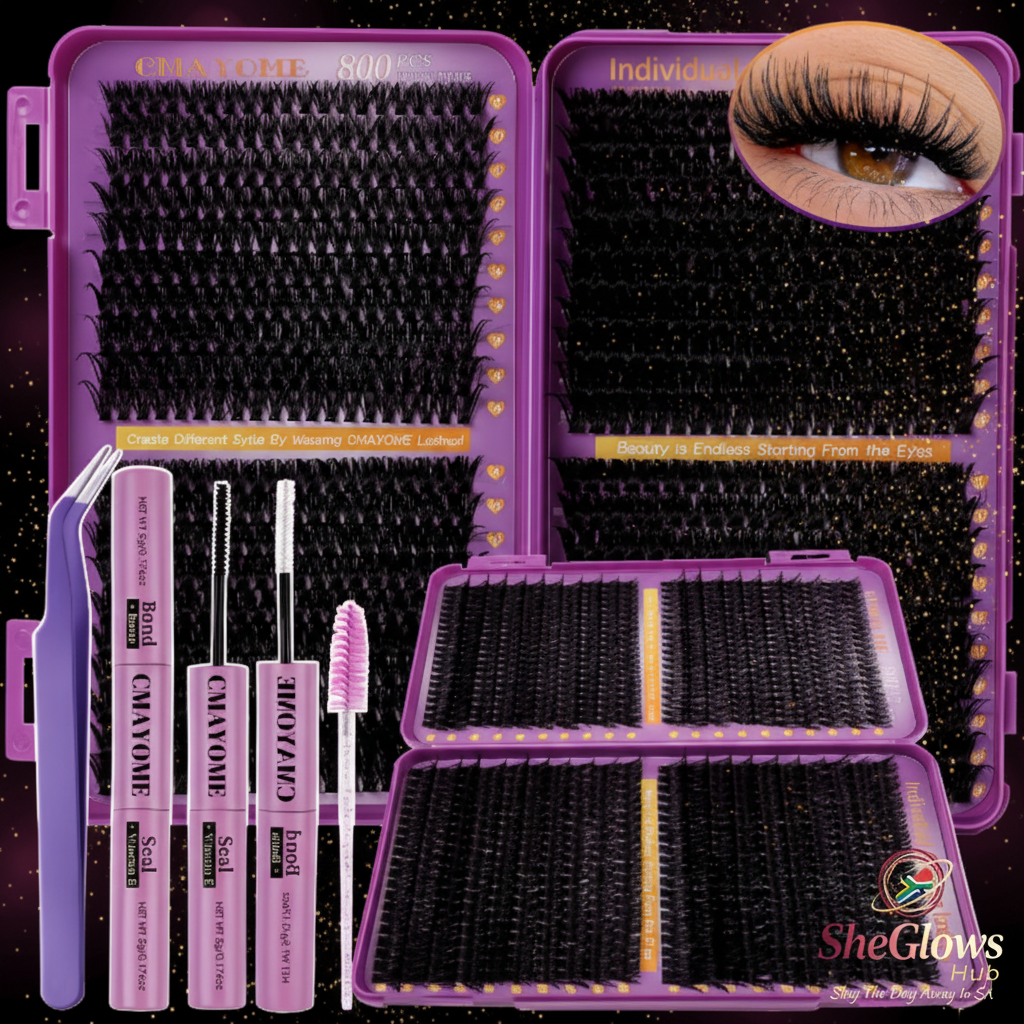 SheGlows Hub – CMAYOME DIY Cluster Lash Kit