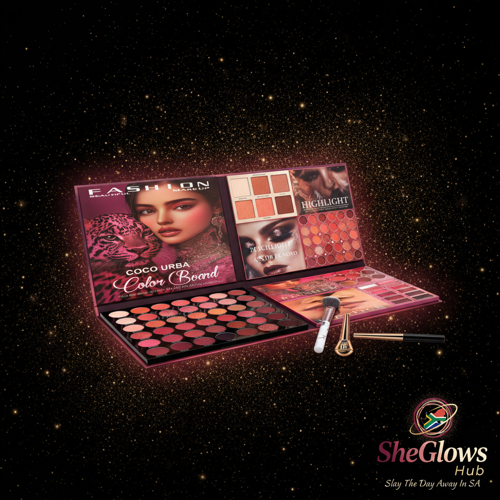 SheGlows Hub – Fashion Makeup Set Dark Theme