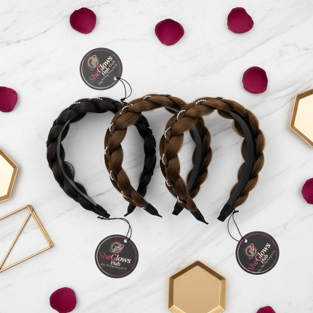 SheGlows Hub - Top Down Flat Lay