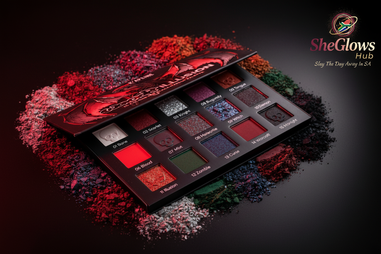 SheGlows Hub – Warcraft Illusion Eyeshadow Palette