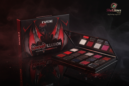 SheGlows Hub – Warcraft Illusion Palette Box & Open